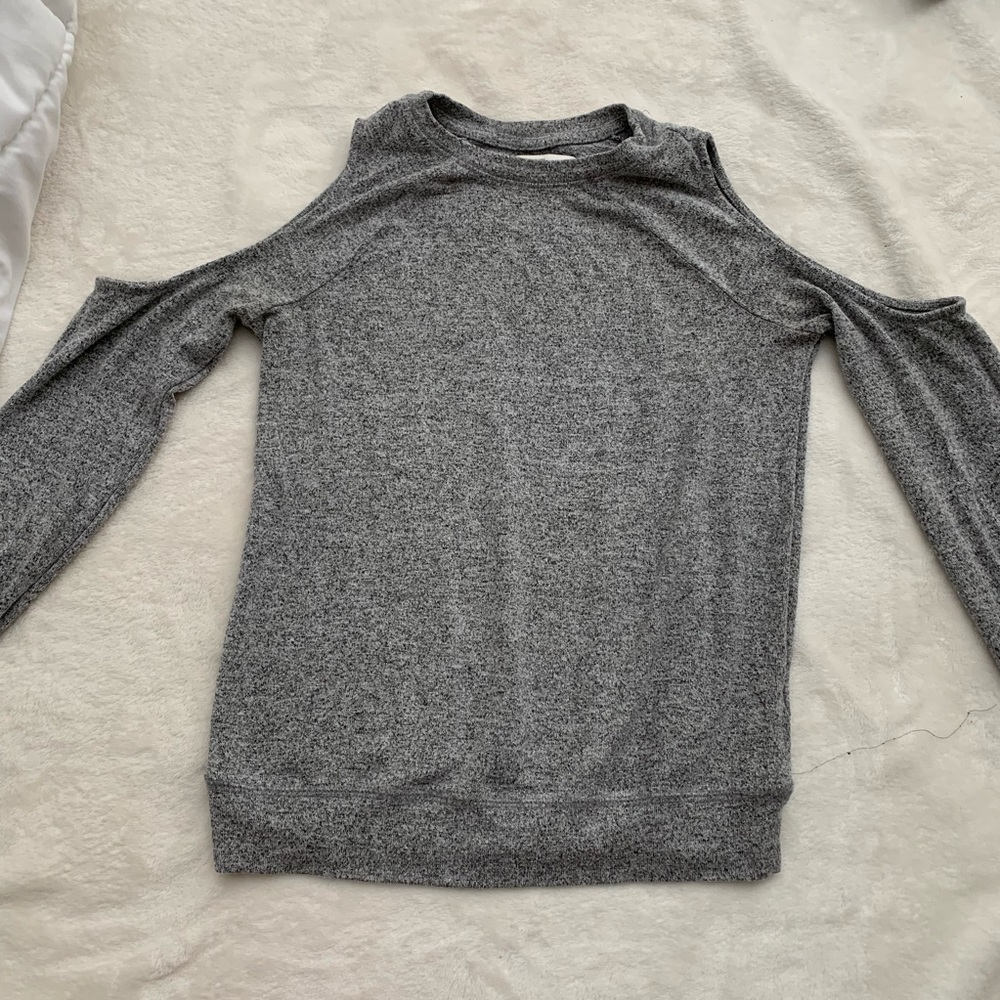 Abercrombie Cold Shoulder Sweater